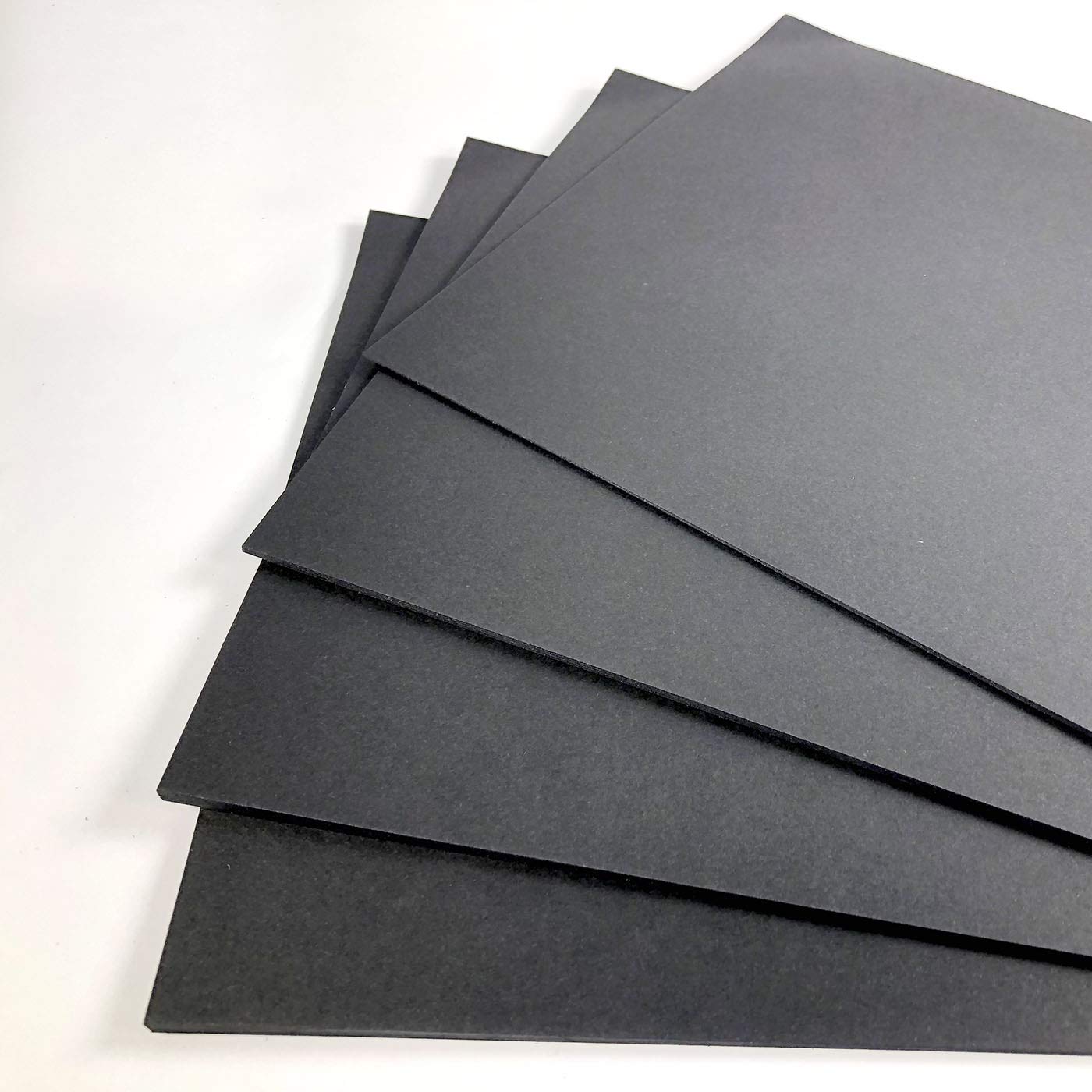 SRA2 Large Black Display Cardset - Cardstock Poster Mounting 10 Sheets 160gsm