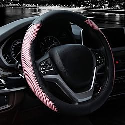 Valleycomfy Steering Wheel Cover with Microfiber