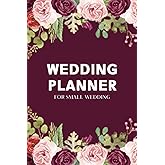 Wedding Planner for Small Wedding: Wedding Planner Book and Organizer Notebook - Create the Guest List, Plan the Budget, Create a Playlist, Track ... Notes - Roses Design with Purple Cover