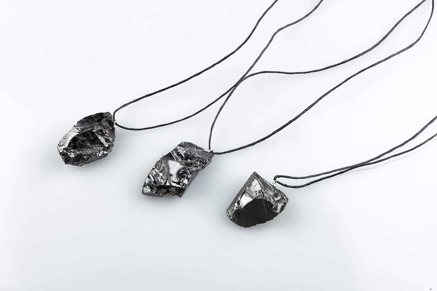 SN NATURSTEIN UG - Pendants 'Elite' of Mineral Shungite 6-9 gr, Black, Pendant 'Elite'