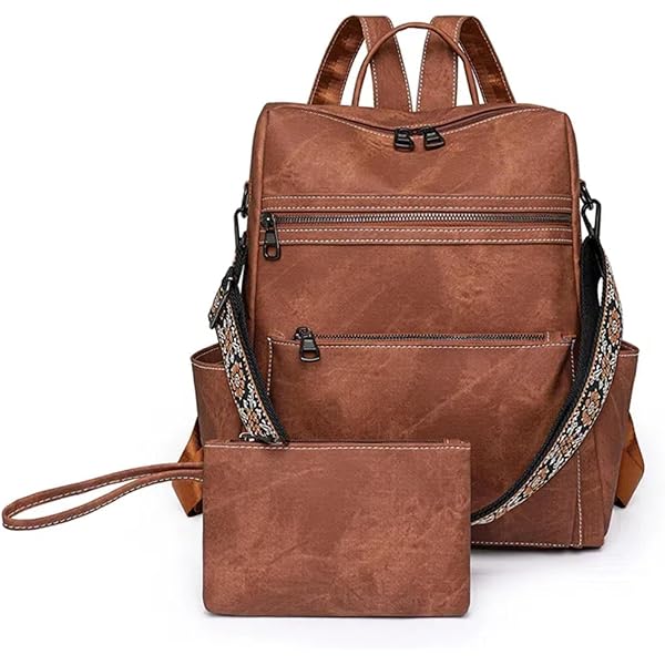Bolso Tous Mochila Retro En De Cuero PU Para Mujer