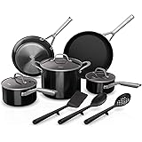 Ninja Foodi NeverStick 11-Piece Cookware Set, Guaranteed To Never Stick, C19600