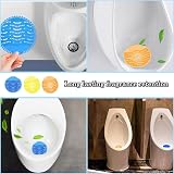 DALAETUS Urinal Mats Screen Deodorizer 15 Count Scented Splash Free 3 Scents view 7