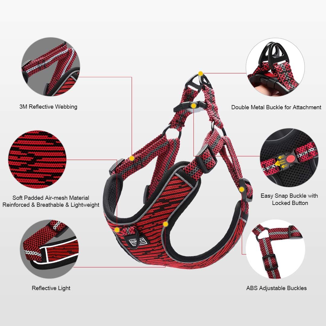 Suredoo Adjustable Dog Harness with Front Clip - Image 4