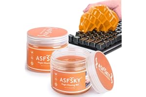 ASFSKY 2PACK Keyboard Cleaner Universal Cleaning Gel, Detailing Car Interior Cleaning Putty Car Cleaner Wipes Swaps for Car P