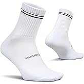 Feetures High Performance Max Cushion Quarter Tall Sock for Women & Men - Moisture-Wicking Athletic Socks