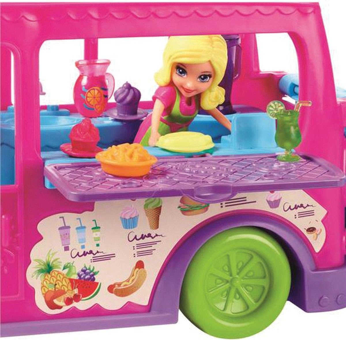 polly pocket food truck