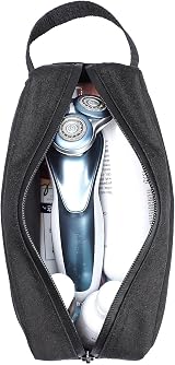 Etercycle Toiletry Bag for Men Waterproof Dopp Kit with Handle Black view 3