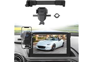 Sunsdrew Car Phone Holder for 2016-2023 Mazda MX-5 Miata/2016-2021 CX-3/2014-2016 Mazda 3 Accessories