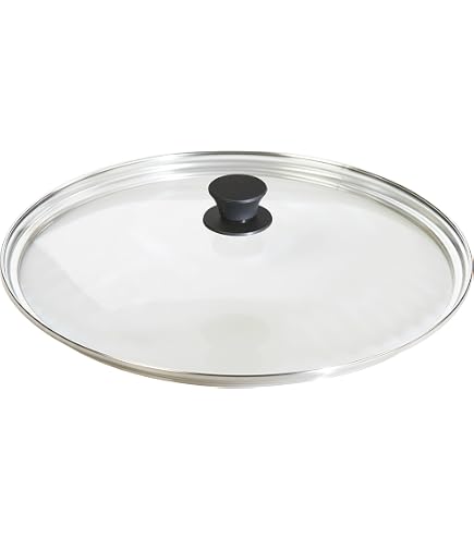 Couvercle rond multifonctionnel en acier inoxydable avec poignée pour teppanyaki pour la cuisson à la vapeur à la maison (36 cm