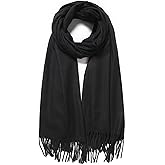Cindy & Wendy Women's Pashmina Shawl Wrap for Evening Dress Bridesmaid Wedding Bridal Winter Warm Large Soft scarf