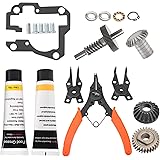 Worm Gear Kit 9706529, 9709511, 9703337, 9709231 Compatible With Whirlpool/KitchenAid 5QT & 6QT Stand Mixer with Worm Gear, F