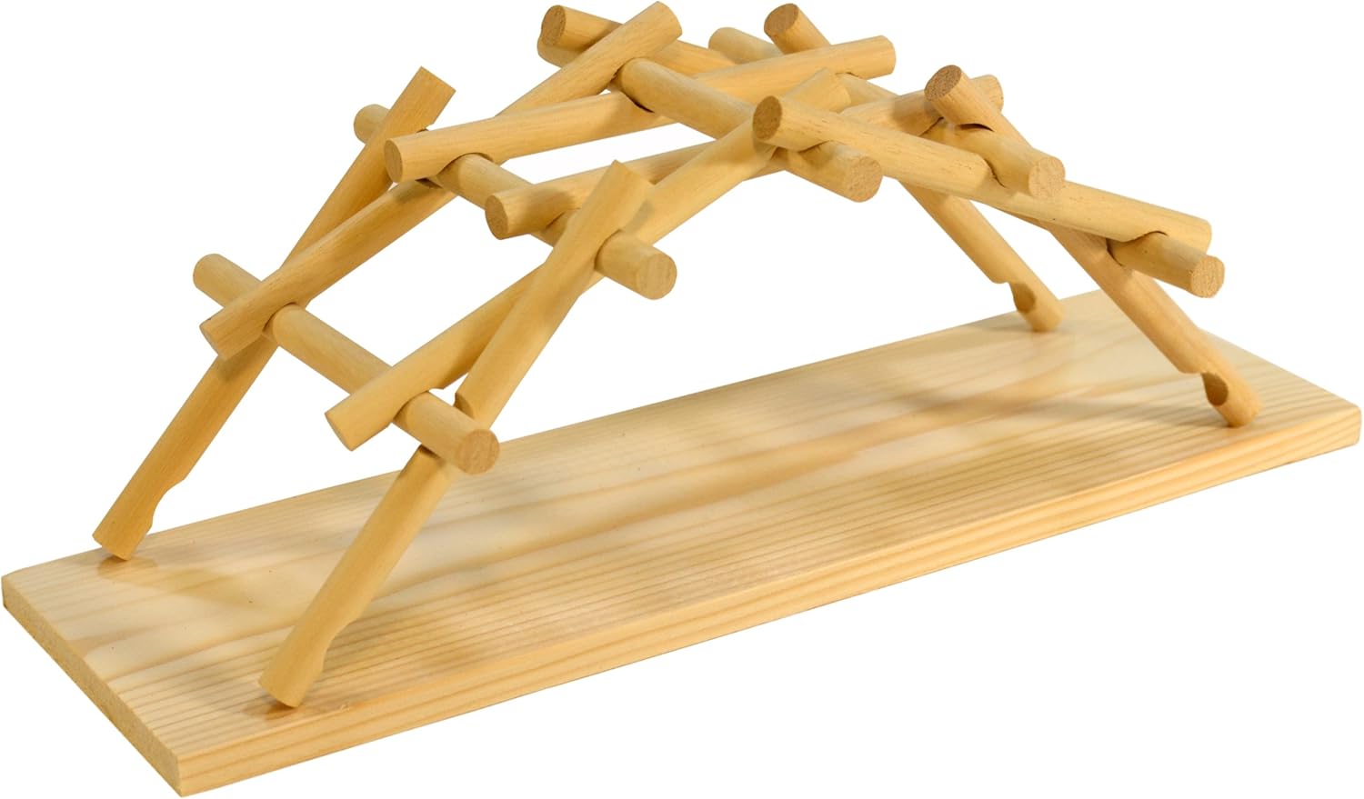 Leonardo Da Vinci Bridge Pathfinders Wood Construction Model Kit Age 7