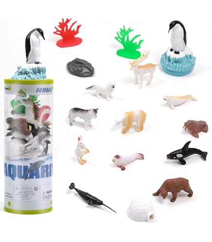 Mini Safari Dinosaur Figurines 16-Piece Set - Realistic Tiny Dinosaurs In Tube, Toy For Toddlers, Sensory Bin, Party Favors - View #9