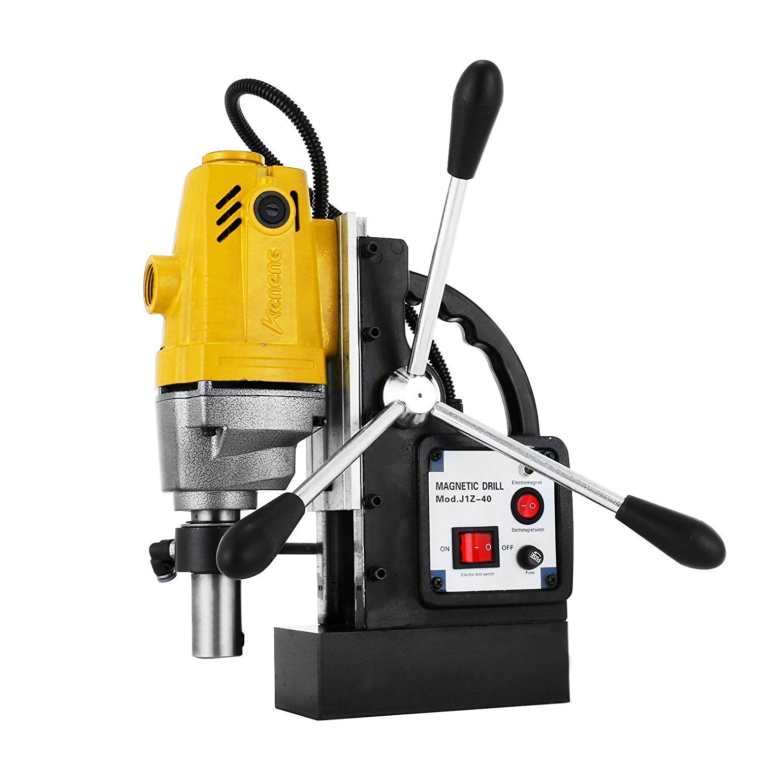 Buy Mophorn Industrial Steel Drill 11/2"(40mm) Manual Bench Drill Press Stand 1100W