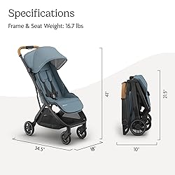 UPPAbaby Minu V3 Travel Stroller | Lightweight