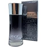 Magic Code Men's Cologne 3.4 Fl. Oz. Eau de Toilette Natural Spray