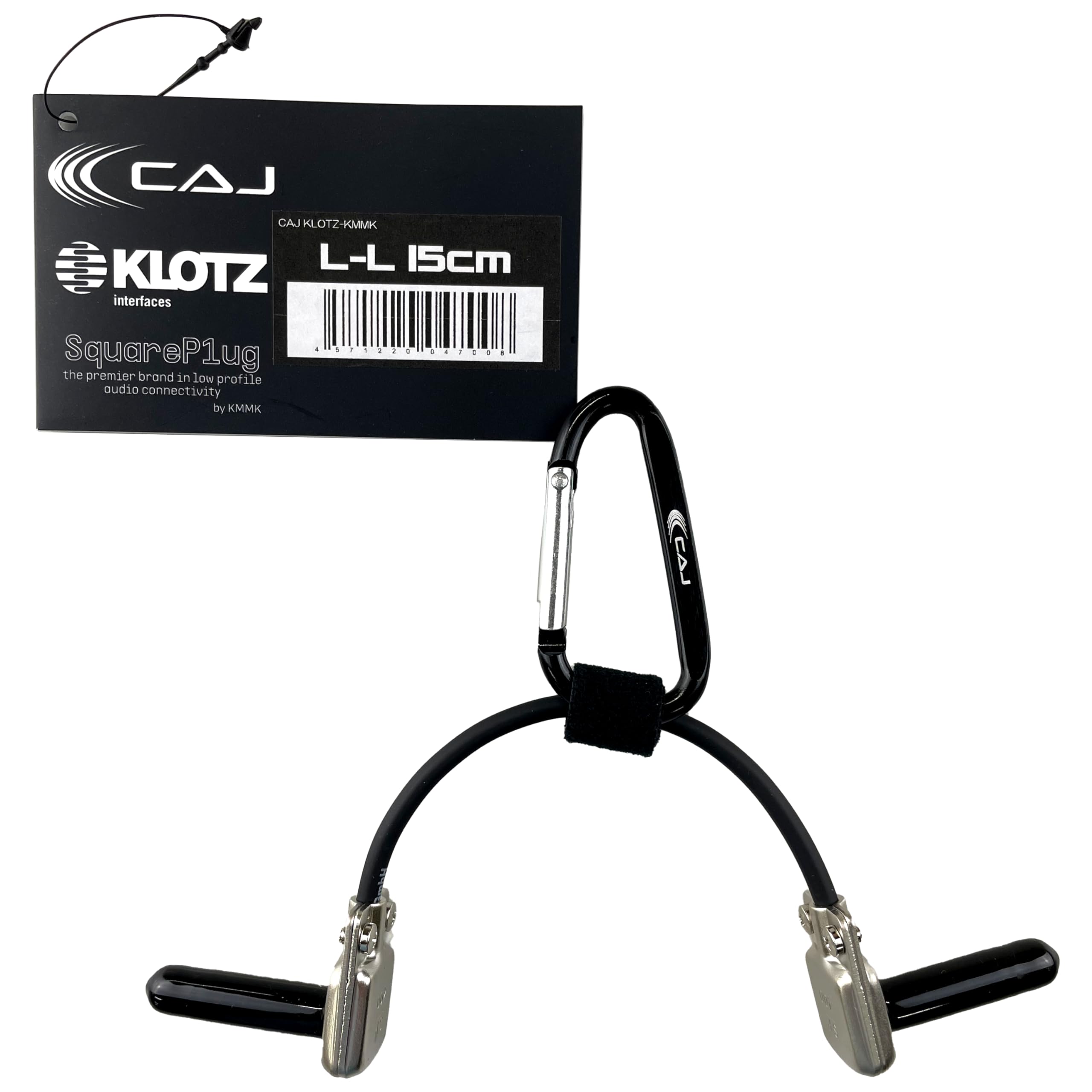 CUSTOM AUDIO JAPAN カスタムオーディオジャパン パッチケーブル KLOTZ-KMMK L-L 15cmの商品画像