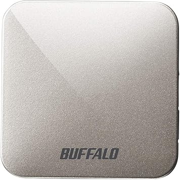 Amazon Com Buffalo Wireless Lan Parent Machine 11ac N A G B 433 150mbps Travel Router Ash Silver Wmr 433w2 As Electronics