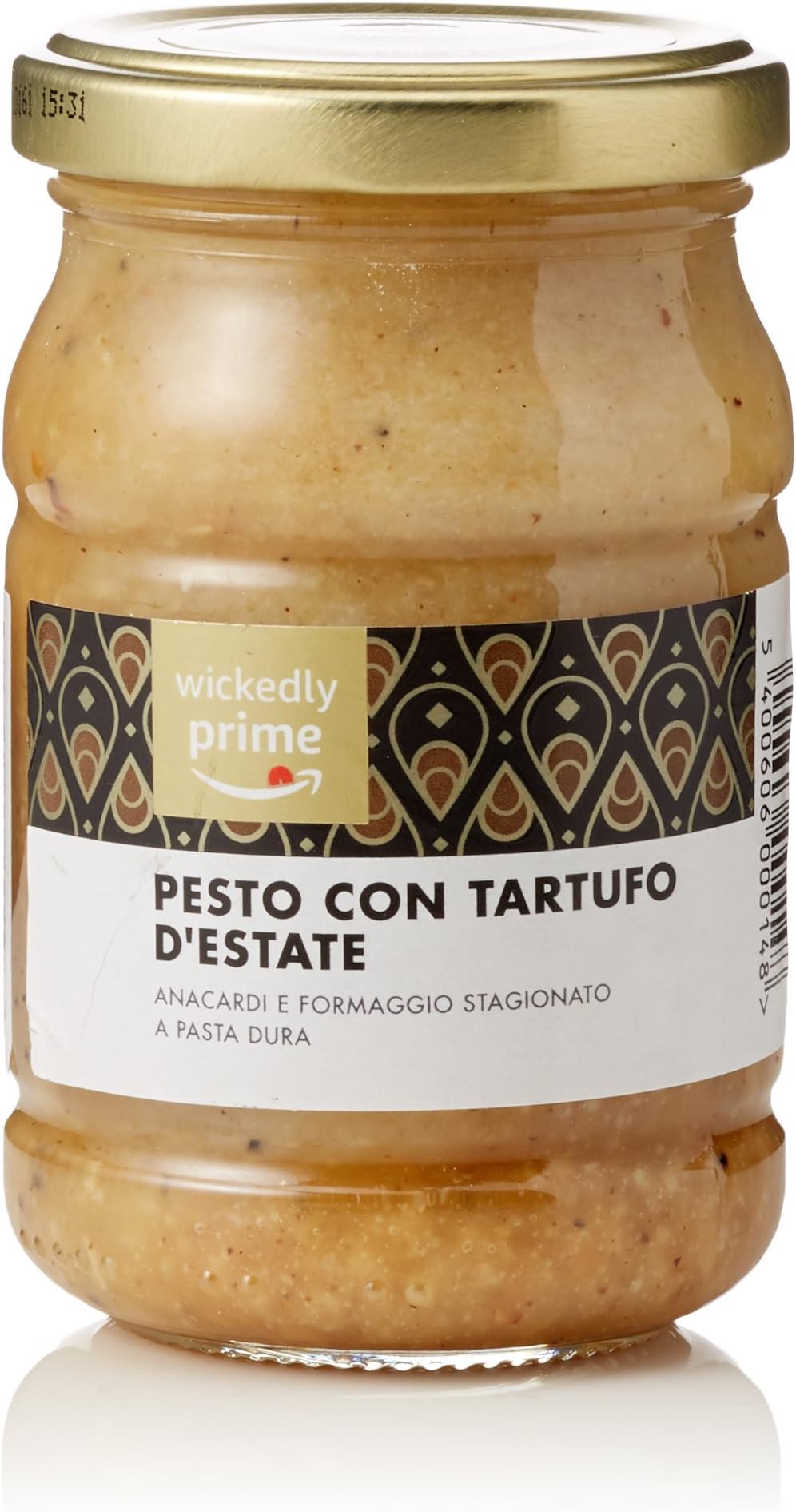 Amazon Brand-Wickedly Prime Pesto with Black Truffle, 190g