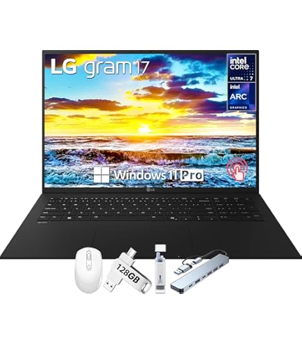 Amazon.com: LG gram 17 inch Laptop Touchscreen - Intel Core Ultra