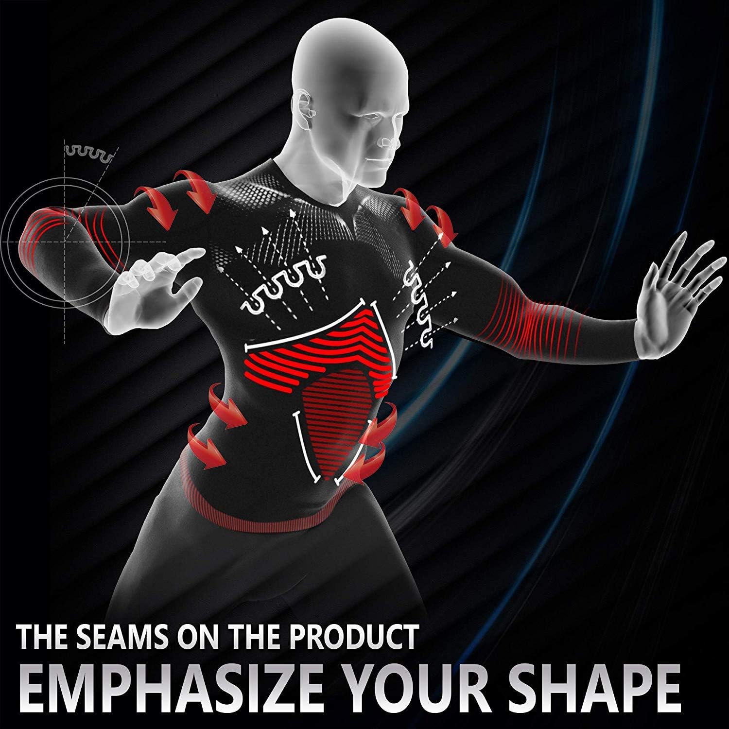 Self Pro Men Thermal Compression Athletic Sports Ultra Soft Fleece Lined Long Sleeve Cold Weather Winter Warm Base Layer Top at  Men’s Clothing store