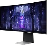 Samsung 34" Ultrawide Curved OLED Gaming Monitor Odyssey G8 view 3
