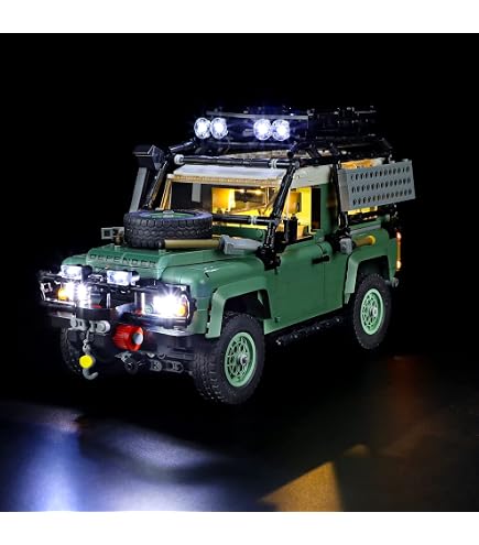 Amazon.com: Lego Icons 10317 Classic Land Rover Defender 90, 2336