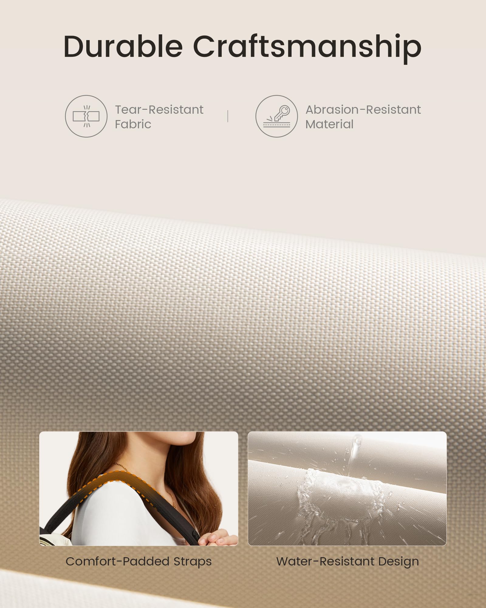 LOVEVOOK LOVEVOOK Laptop Backpack for Women, 15.6 Inch Work Business Backpacks Purse With Large Capacity, Waterproof Nurse Bag College Bookbag for School, Waterproof Casual Daypack for Travel