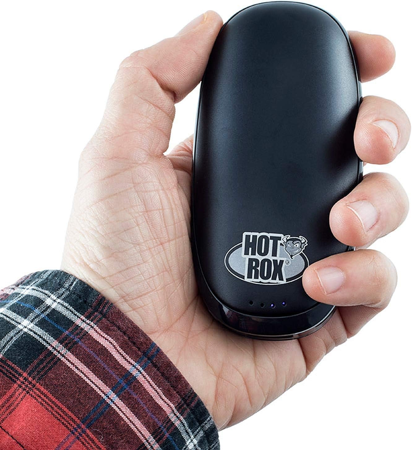 Hotrox Double Sided Heat Rechargeable Hand Warmer Includes Powerbank: Great Gadget for Golfing Fishing Walking, Cycling - Image 3