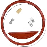 Fits for Midmark- Ritter M9 M9D MIK072 Steam Engine PM Kit Replacement Includes Door Gasket Kit &amp; Dam Gasket &amp; Gasket Ring，2* MIS076 Door Springs, 2* MIF062 Filters &amp; 1* MIF038 Filter