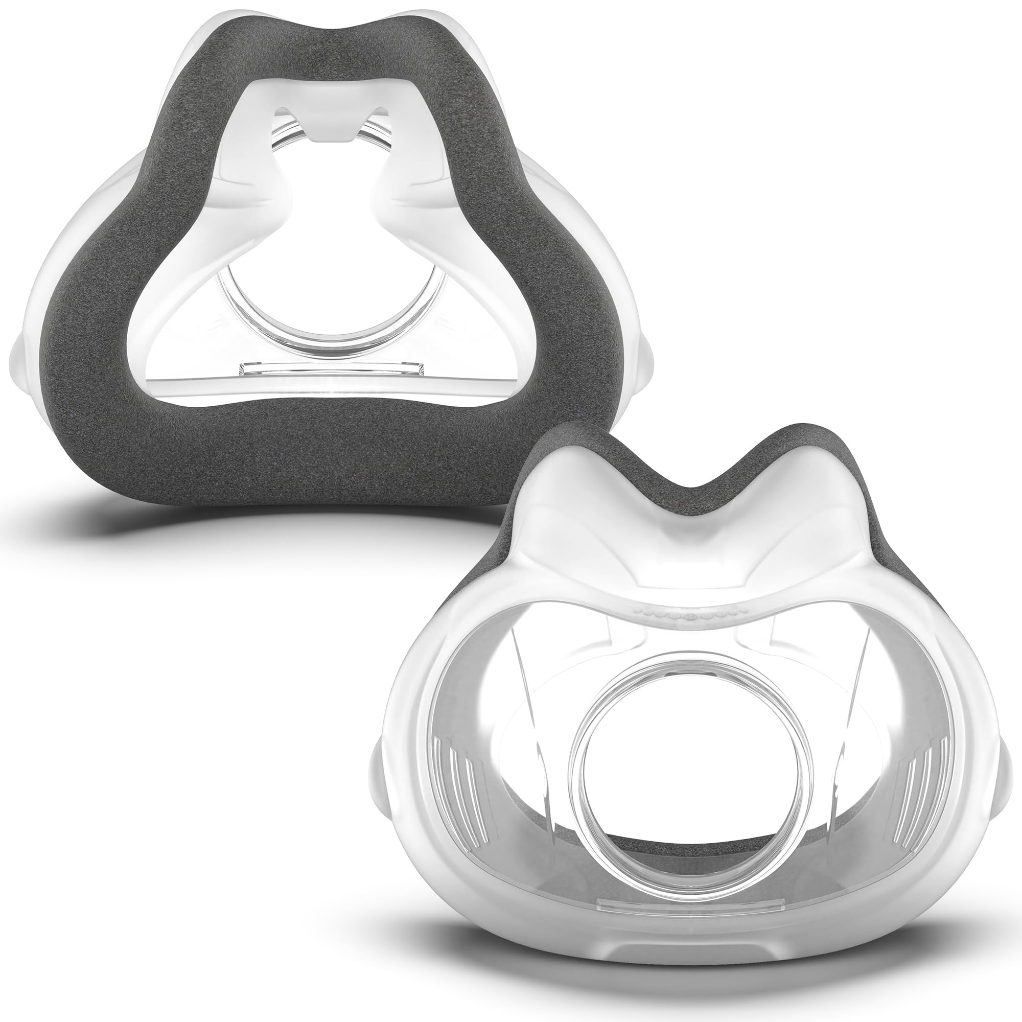 Photo 1 of 2 Pack Memory Foam Mask Cushions for AirFit F30 Secure Seal CPAP Supplies Adaptive Softness for Zero-Pressure Contact and Lasting Comfort - Medium