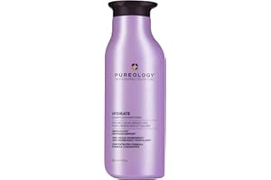 Pureology Hydrate Shampoo – For Dry or Color Treated Hair, Moisturizing Shampoo For Hydration & Softness, With Rose Extract & Green Tea, Vegan & Sulfate-Free