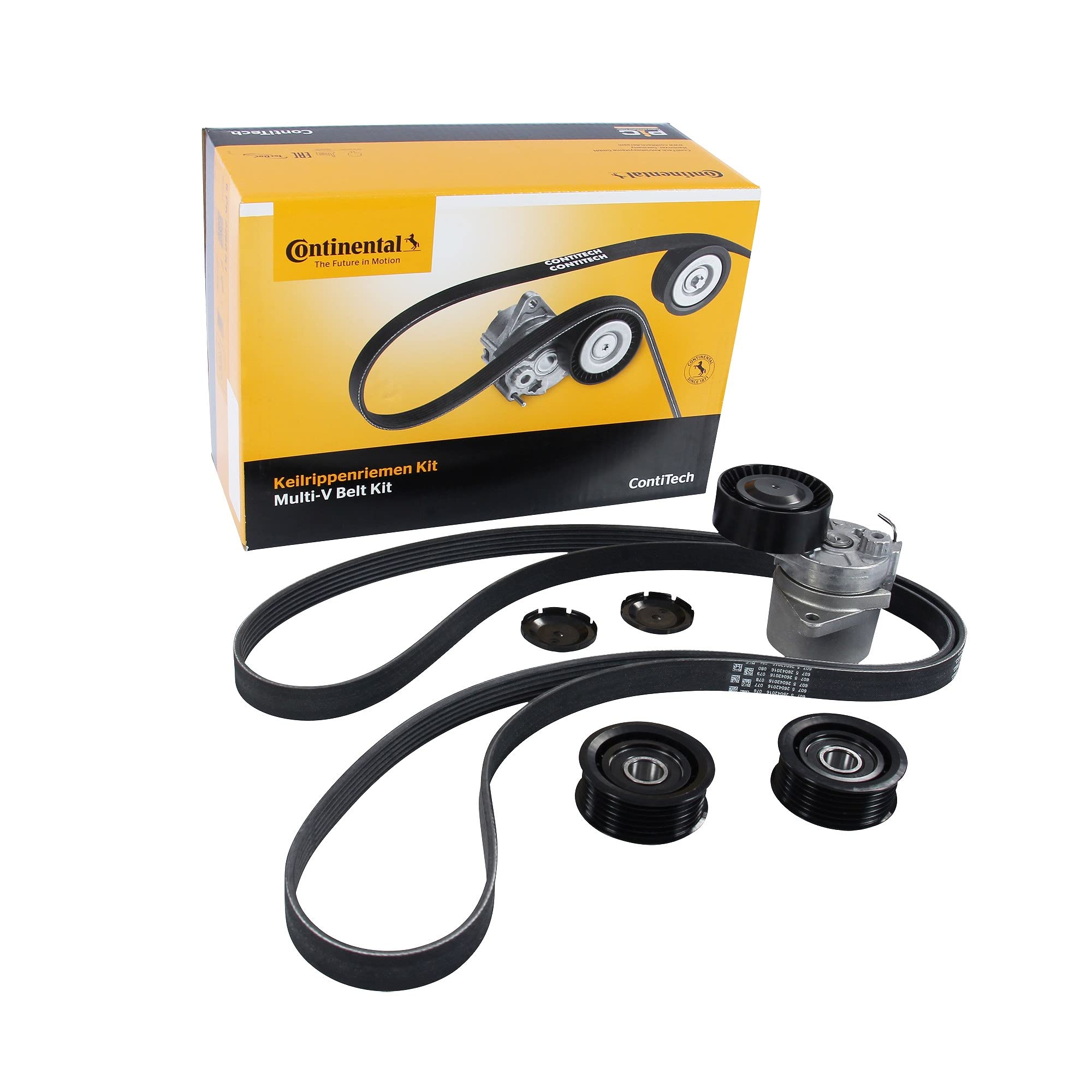 CONTITECH 6PK2260K1 V-ribbed belt set.