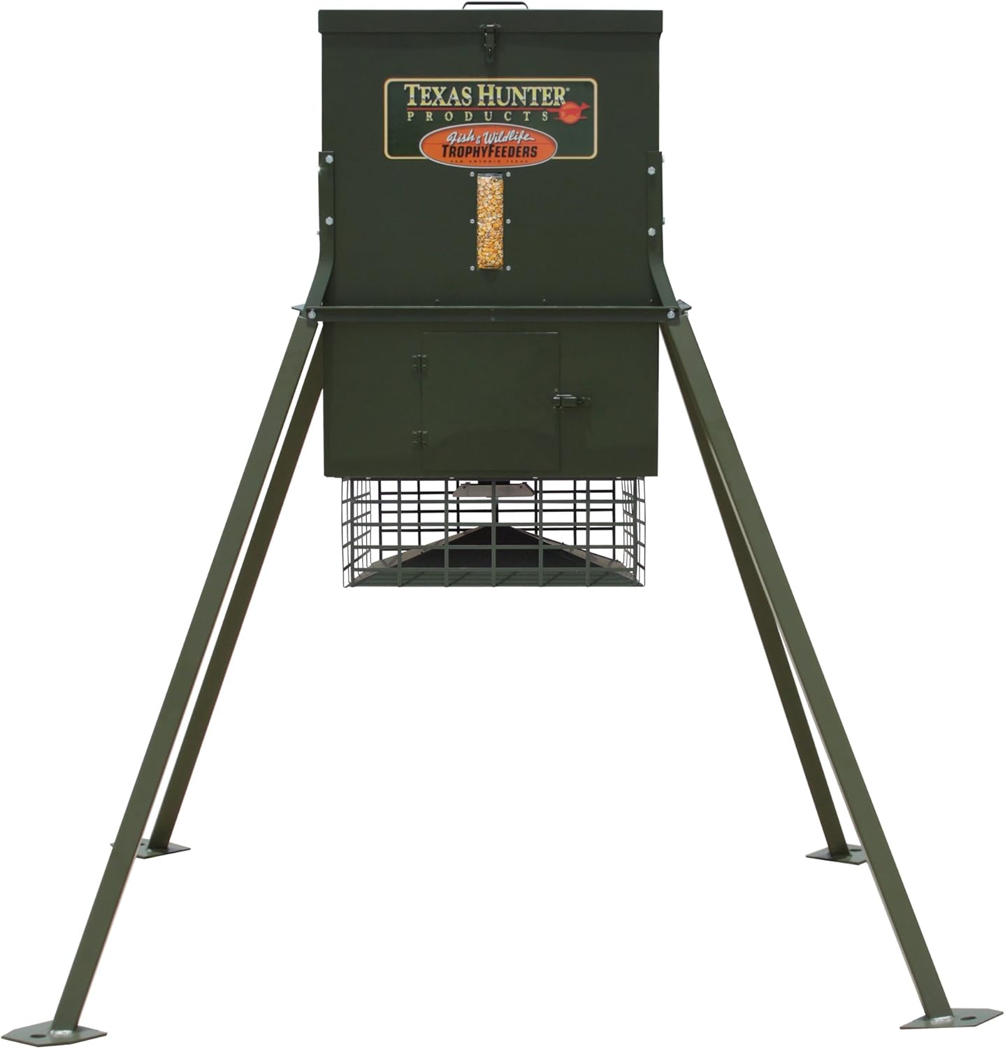 Amazon Com Texas Hunter Stand And Fill Wildlife Deer Feeder W