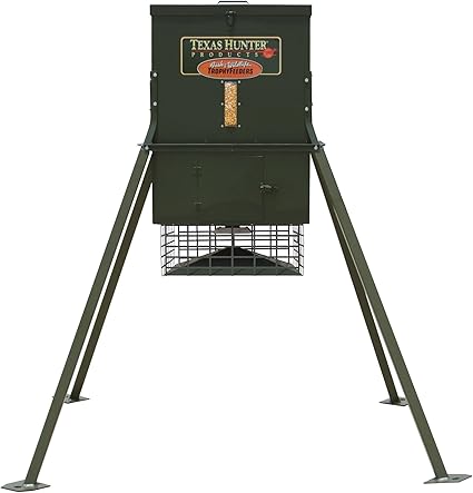Amazon Com Texas Hunter Stand And Fill Wildlife Deer Feeder W
