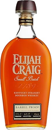 Elijah Craig Barrel Proof Whisky 1 X 0 7 L Amazon De Bier Wein Spirituosen