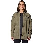 Columbia Womens Blue Point Creek Corduroy Shirt Jacket