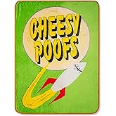 South Park Cheesy Poofs Raschel Throw Blanket | Soft Polyester Cover for Sofa, Bed | 45 x 60 Inches