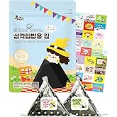 [50 sheets] Nice witch's Seaweed Wrappers for Triangle Rice Ball &ndash; Korean Gimbap Nori, Onigiri Sheets for Easy Homemade Cooking