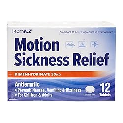 HealthA2Z® Motion Sickness Relief | Dimenhydrinate