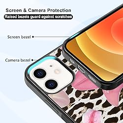 MMYAJT Leopard Print Phone Case Fit for iPhone