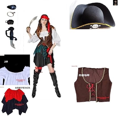 ディズニー ジャック スパロウ バンダナ 巻き 方