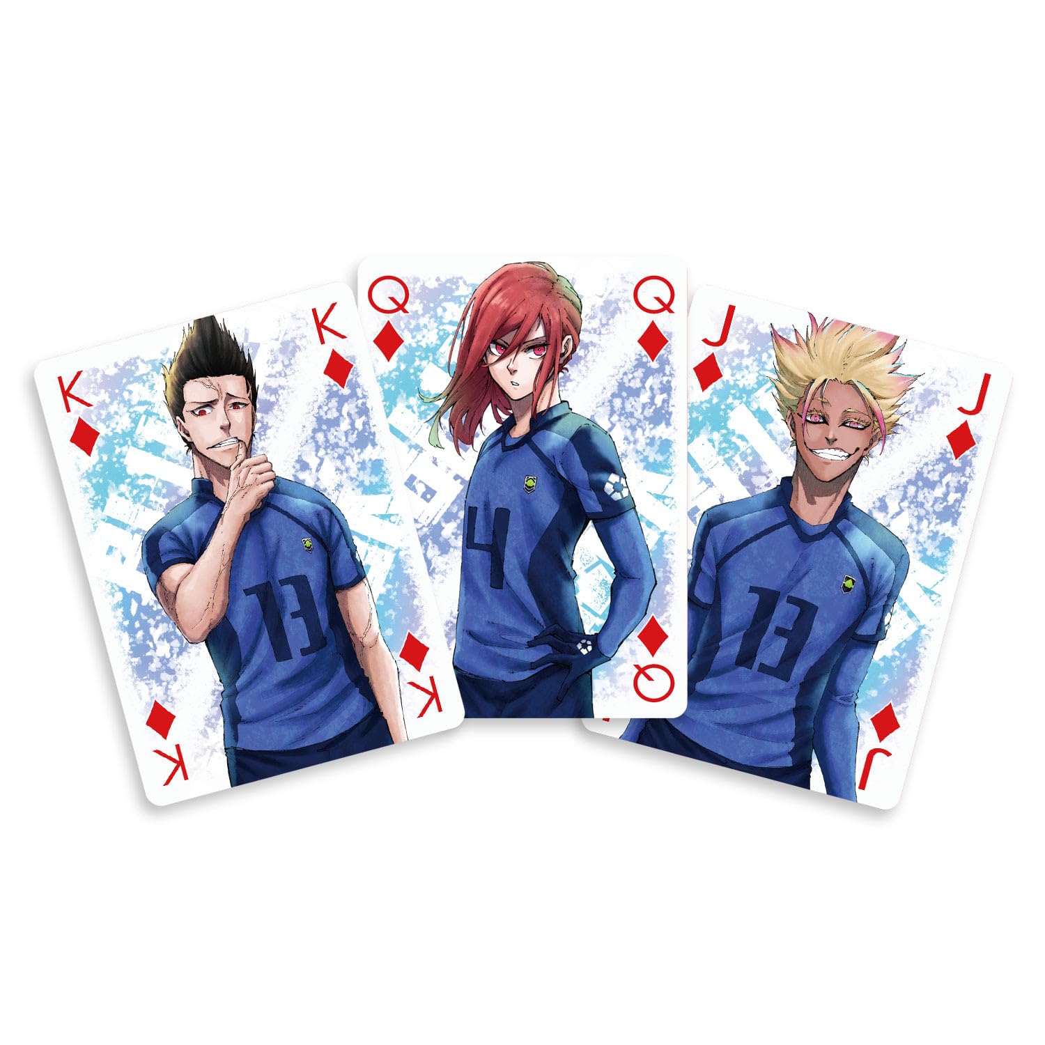 SAKAMI - Blue Lock - 52 Playing Cards - Poker, Card Game, Deck, Playing Cards - Original & Licensed