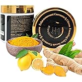 VINGT-NEUF Foaming Body Scrub Turmeric & Lemon | Natural Exfoliating Body Scrub for All Skin Types| Brightening Body Scrub, Hydrating Turmeric Scrub for Dark Spots, Smooth Skin (280g)