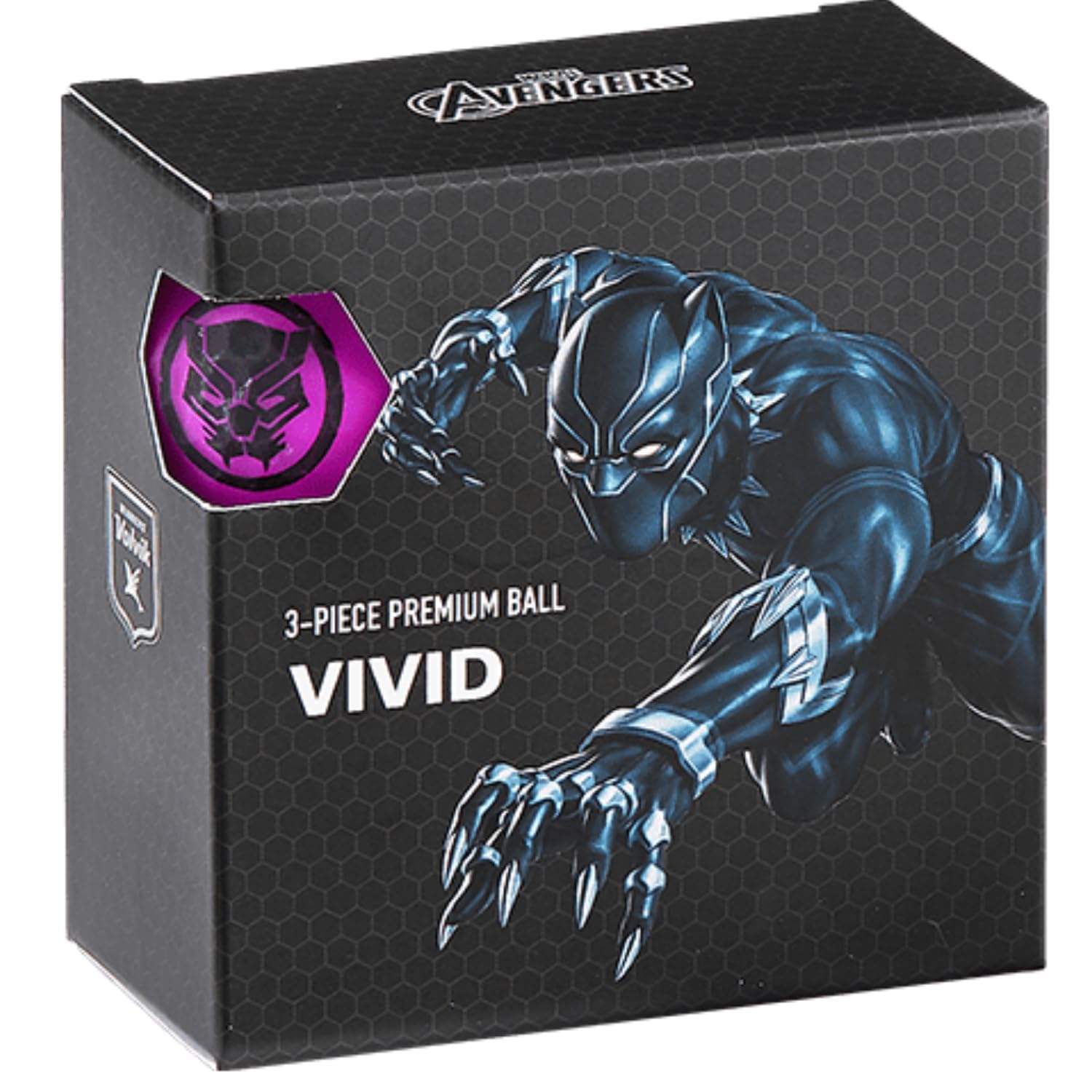 Volvik Marvel Golf Balls - Various Superhero Gift Sets - Spiderman/Hulk/Thor/Black Panther/Captain America/Iron Man | four ball gift set x Marvel 4 ball Pack