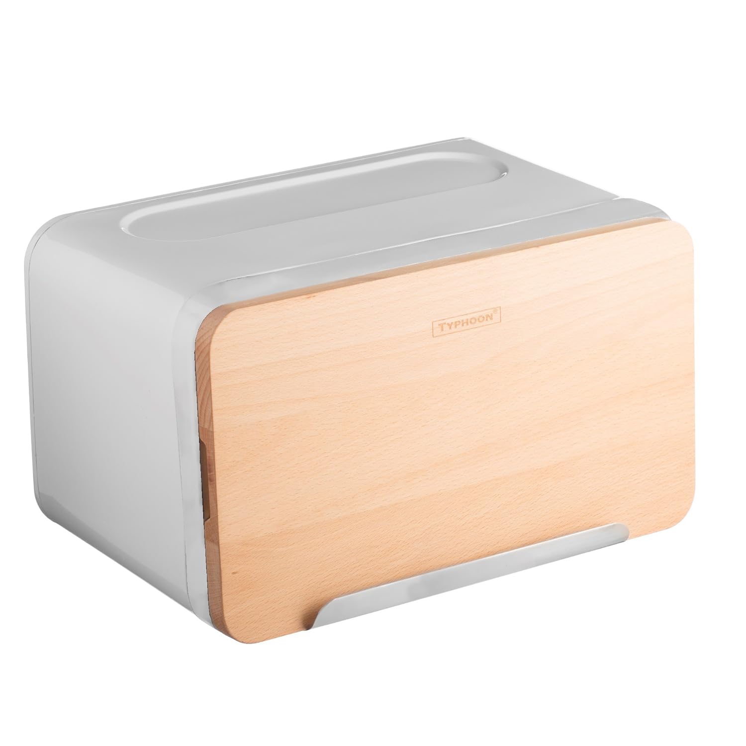 Typhoon Hudson White Bread Box, Metal, 36x22x21 cm Amazon.co.uk