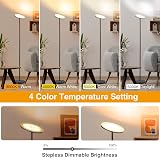 OUTON LED Uplighter Torchiere Floor Lamp 30W 3000LM 4 Temperatures Remote Touch view 2