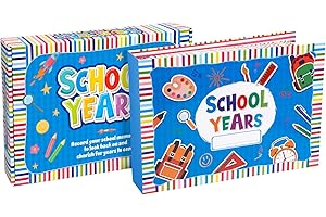 Memory Book Photo Album - K-12 Picture Keepsake,School Memories Keepsake Photo Album | for Preschool Graduation Class Journal