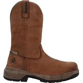 ROCKY Men's Men&rsquo;s Brown Waterproof Work Boot